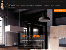 Tablet Screenshot of inova-cuisine.fr